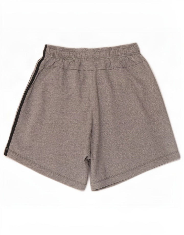 Adidas Hombre Pantalones Cortos Deportivos Pequeño Gris Algodón