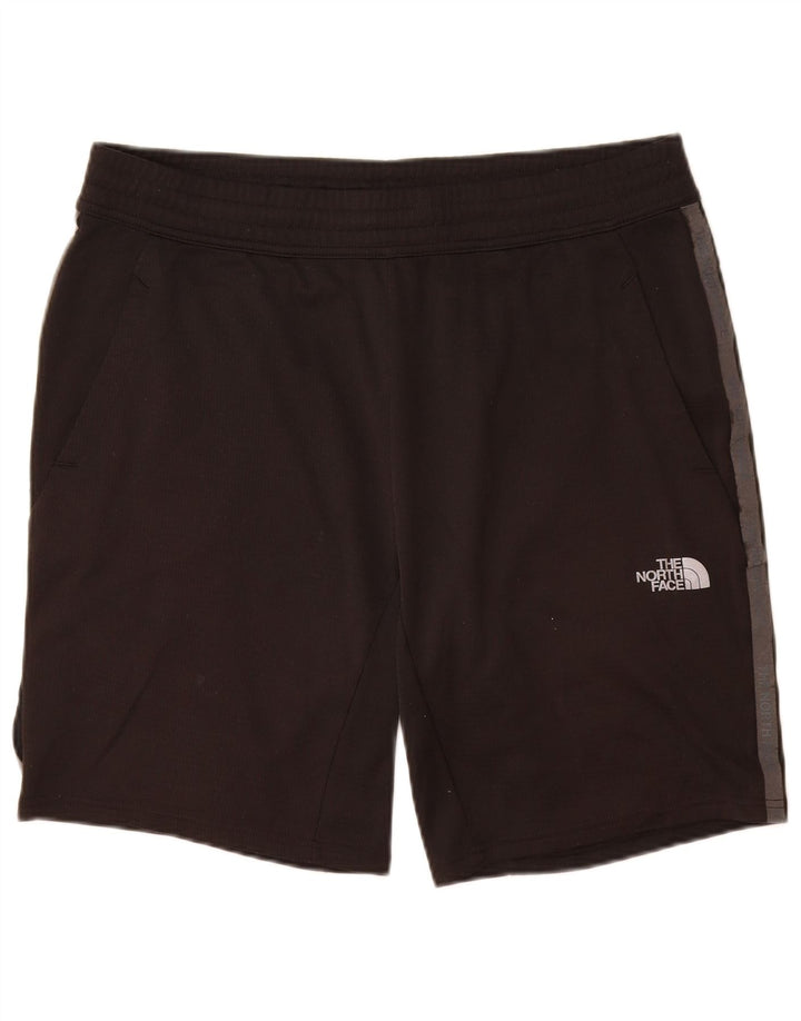 The North Face Pantalones cortos deportivos para hombre Poliéster color block negro grande