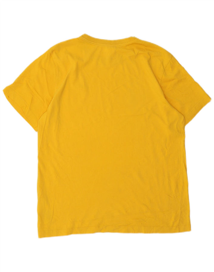 Camiseta Nike Hombre Top Medium Amarillo Algodón