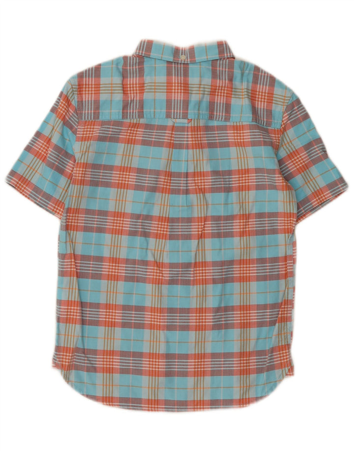 Lyle & Scott Camisa de manga corta para niño 12-13 años Algodón a cuadros multicolor