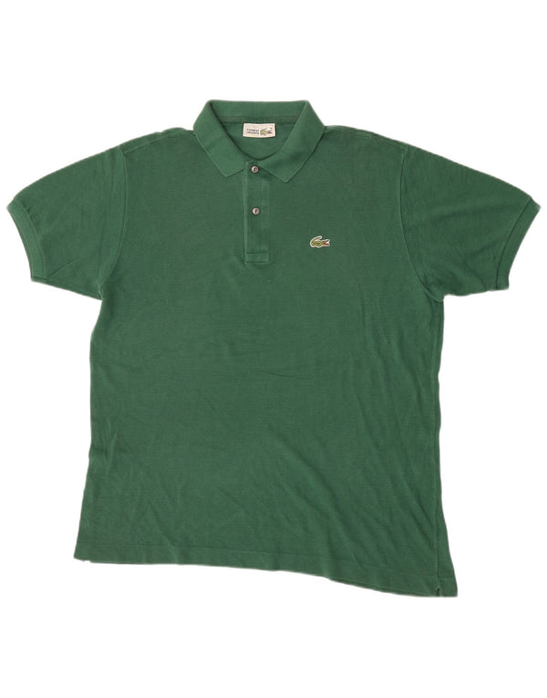 Polo Lacoste Hombre Talla 6 XL Algodón Verde