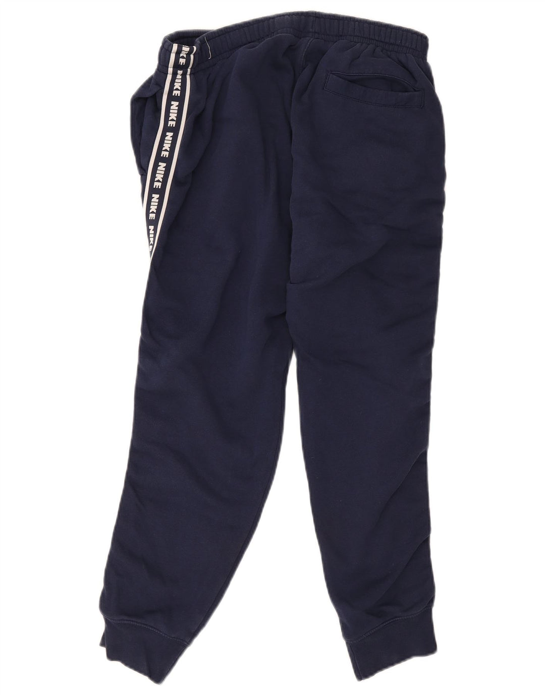 Nike Pantalones De Chándal Con Gráficos Joggers De Algodón Azul Marino Medio