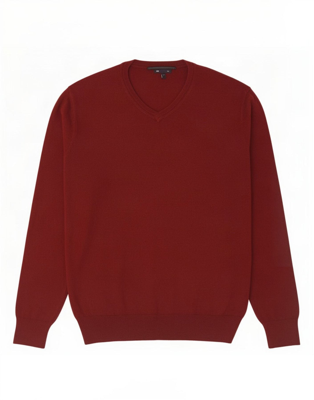 Gap Jersey con Cuello en V para Hombre, Jersey Grande de algodón Granate