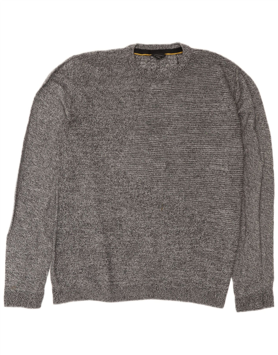 Jack & Jones Jersey De Cuello Redondo Para Hombre XL Gris Moteado
