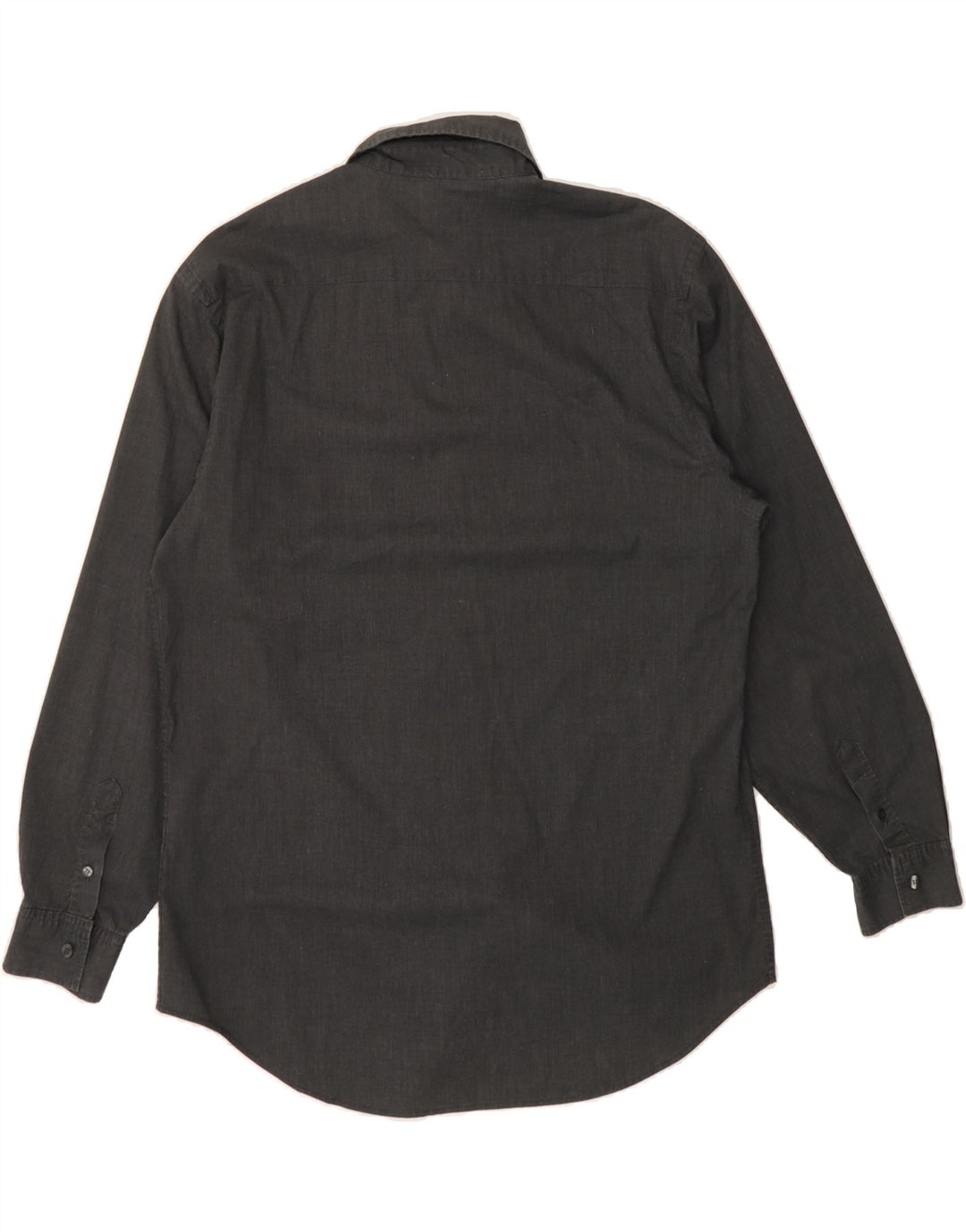 CALVIN KLEIN Mens Shirt XL Grey Cotton Vintage Calvin Klein and Second-Hand Calvin Klein from Messina Hembry 