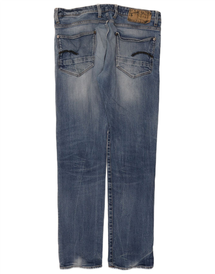 Vaqueros rectos para hombre G-Star W34 L34 Algodón azul