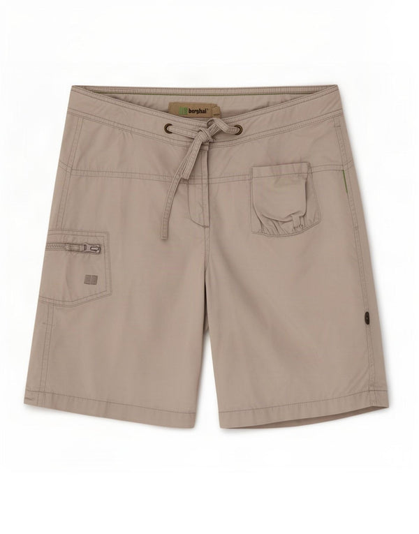 Berghaus Pantalones cortos cargo para mujer UK 8 Small W28 Algodón gris