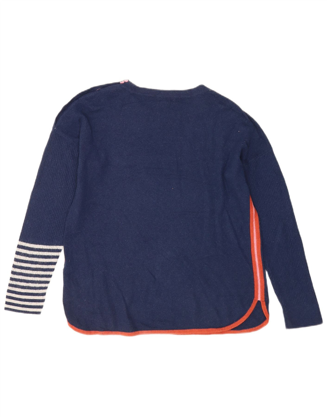 White Stuff Jersey con cuello barco para mujer, talla S, azul marino