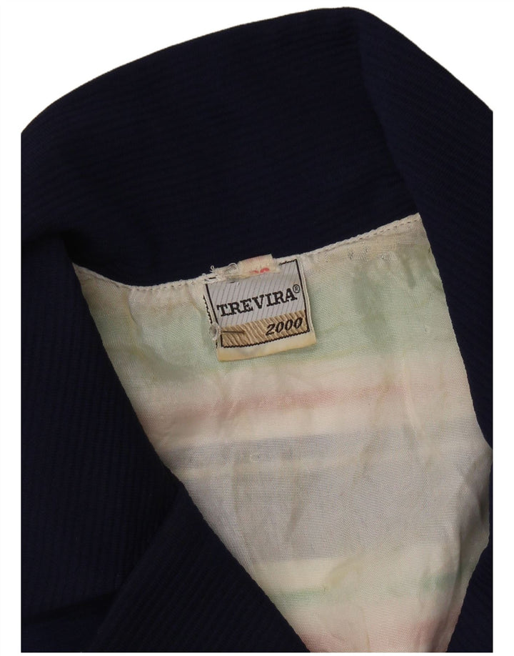 Trevira Vestido polo sin mangas para mujer UK 40 Mediano Rayas multicolores