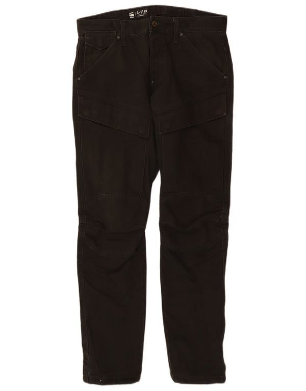 G-Star Hombre Pantalones Cargo Tapered W31 L32 Algodón Gris