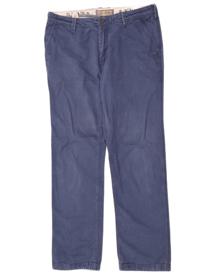 Pantalones chinos regulares para hombre de Fat Face, talla grande, W36 L33, algodón azul