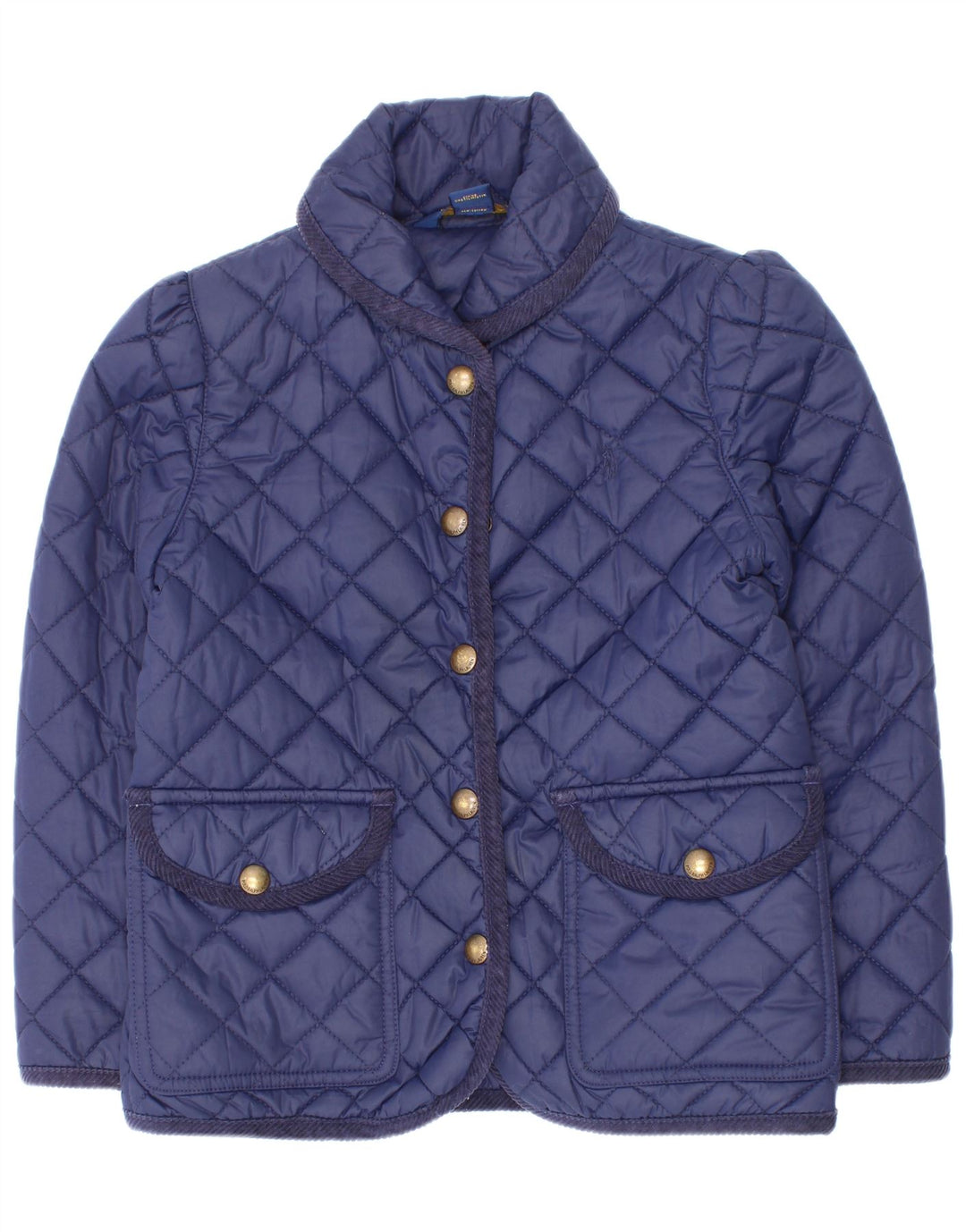 Polo Ralph Lauren Chaqueta Acolchada Niña 5-6 Años Azul Marino Poliéster