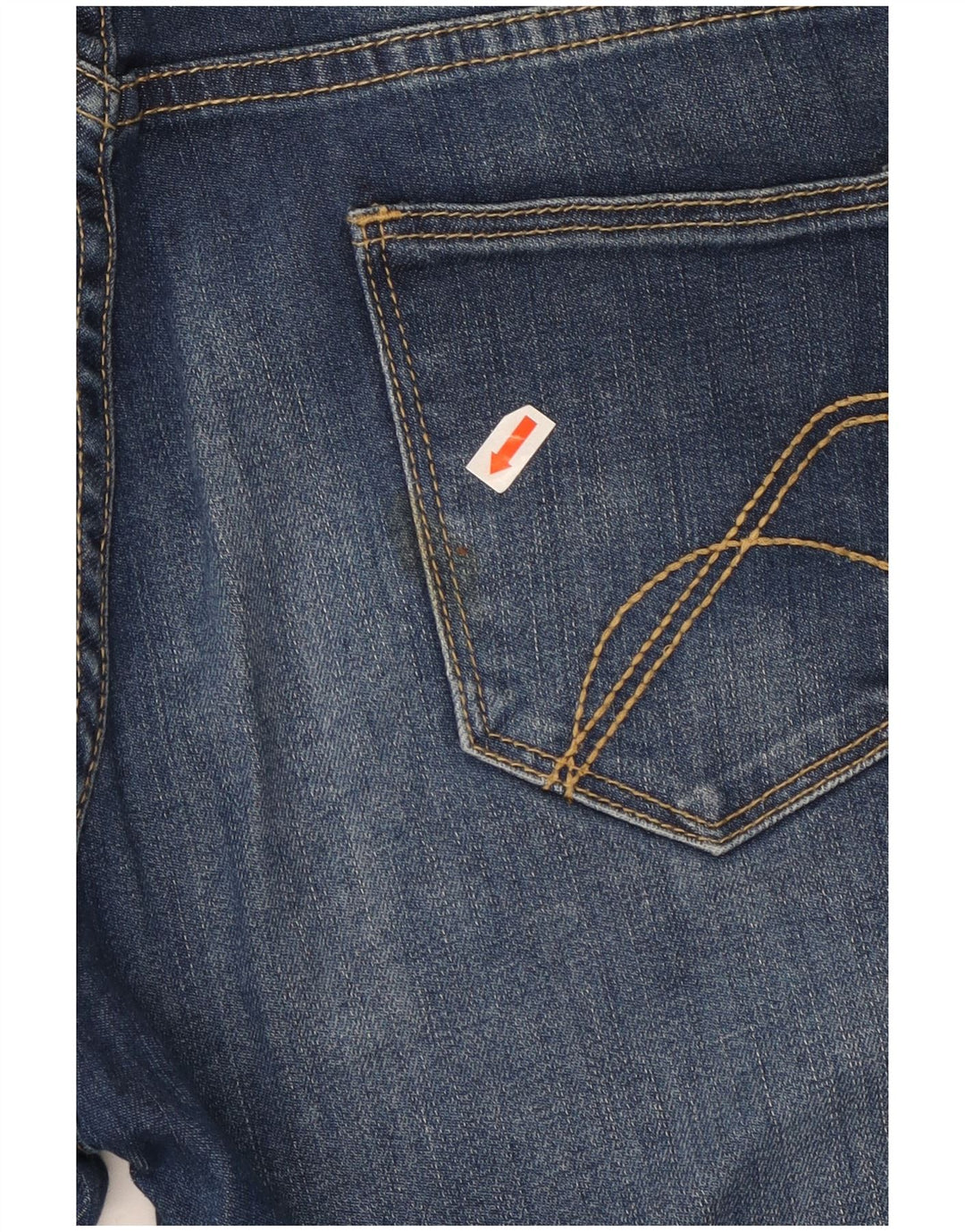 French Connection Vaqueros acampanados con corte de bota para mujer US 16 2XL W38 L33 Algodón azul