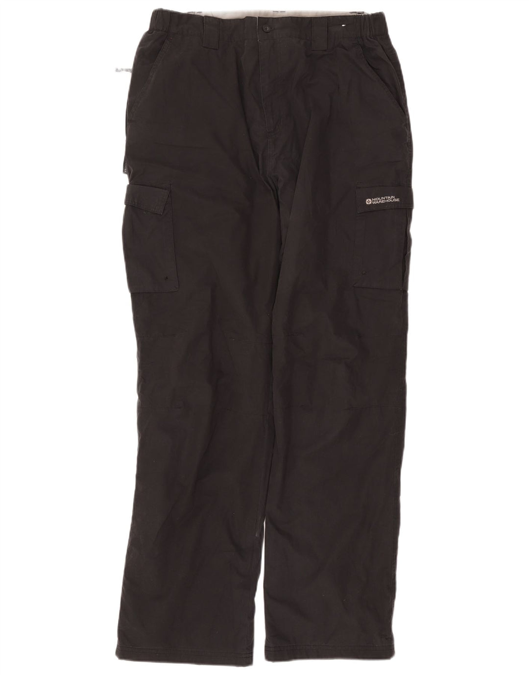 Pantalones cargo rectos para hombre de Mountain Warehouse W36 L32 Poliéster gris