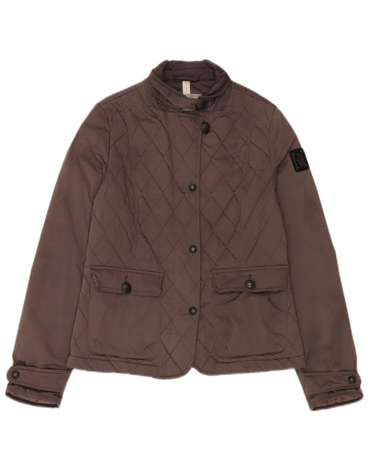 Refrigiwear Chaqueta acolchada para mujer UK 10 Small Grey Poliéster
