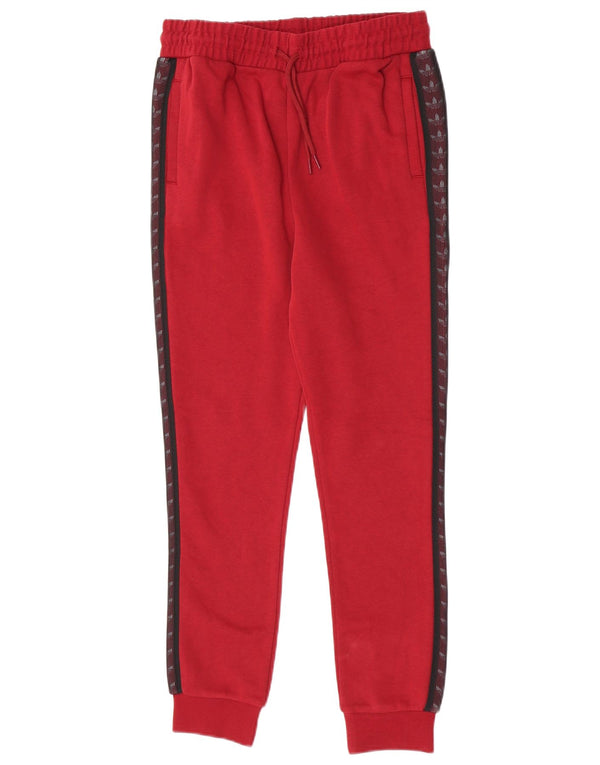 Adidas - Pantalón de chándal para niña, 13-14 años, XL, color burdeos