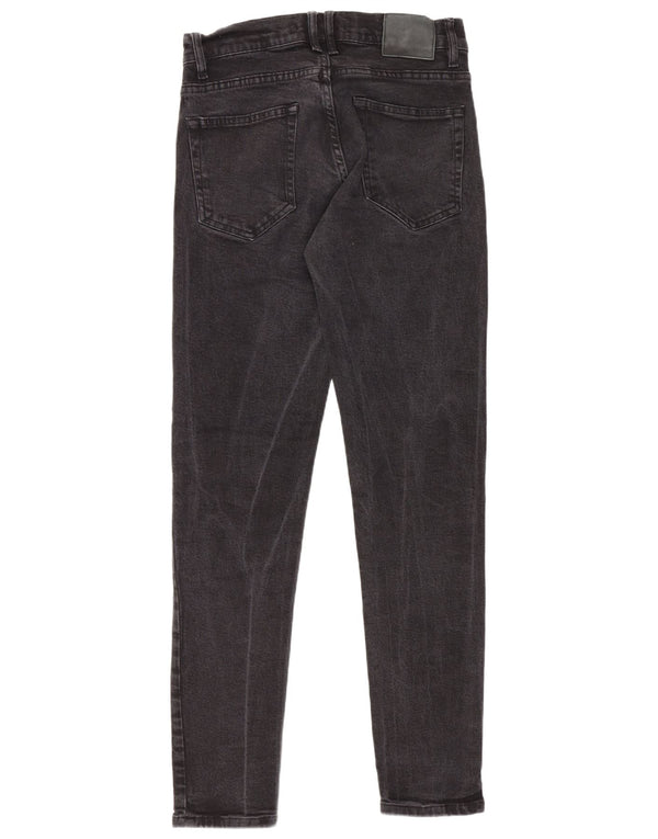 Zara Jeans ajustados para hombre EU 38 Small W30 L31 Algodón negro