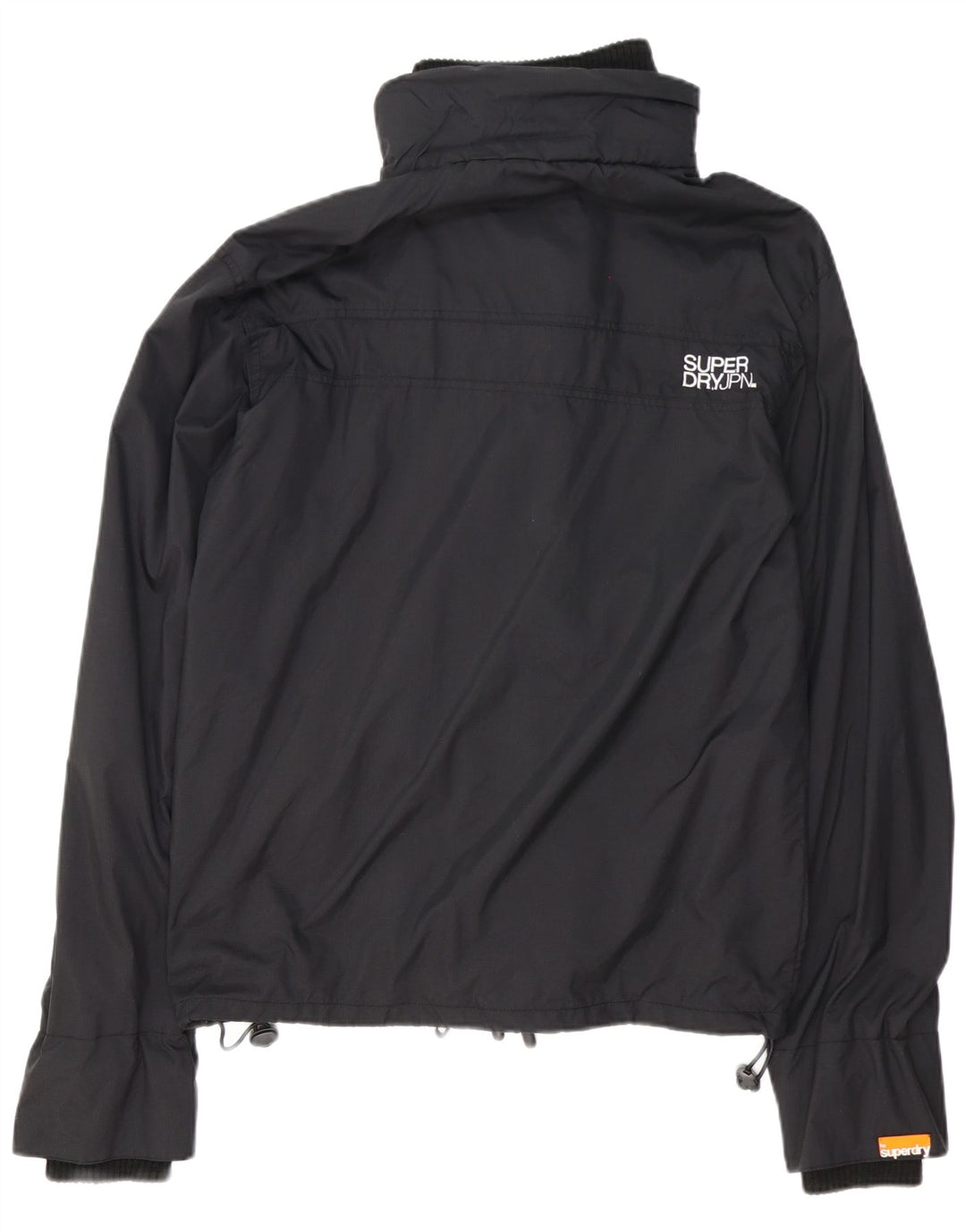 Superdry Chaqueta impermeable gráfica para hombre UK 42 XL Nylon negro