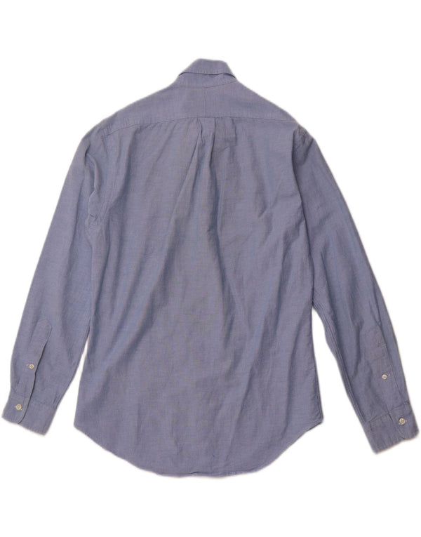 RALPH LAUREN Camisa Oxford elástica y ajustada de algodón azul medio para hombre