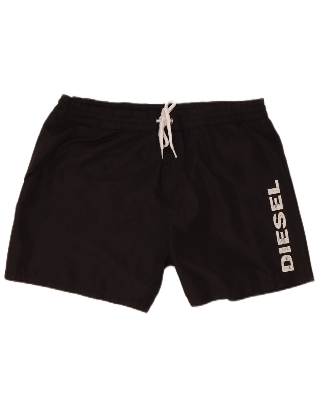 DIESEL Bañador gráfico para hombre EU 50 Grande Poliéster negro