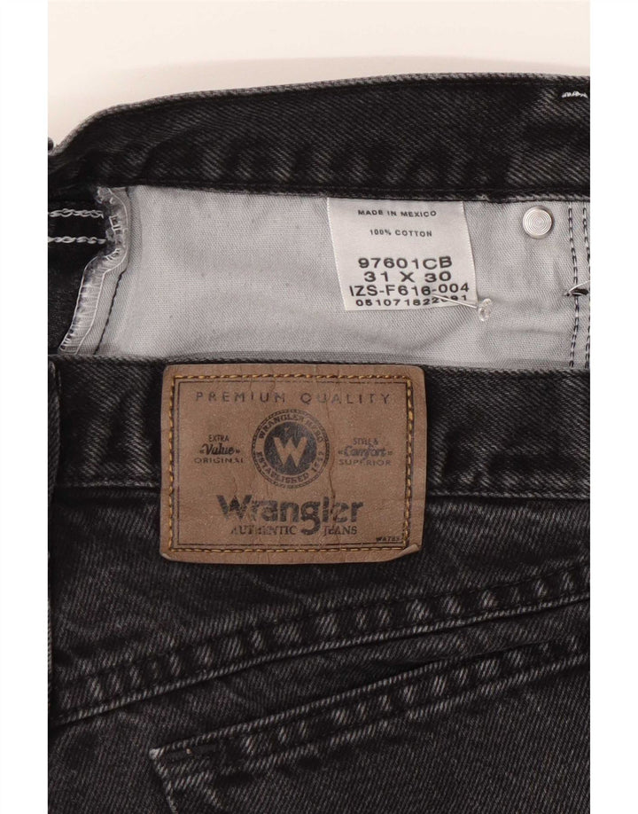 Wrangler Vaqueros rectos para hombre W31 L30 Algodón gris
