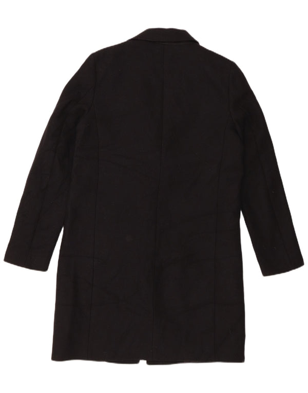 Abrigo ZARA Mujer UK 44 Mediano Negro