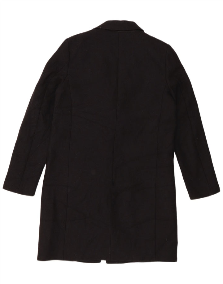 Abrigo ZARA Mujer UK 44 Mediano Negro
