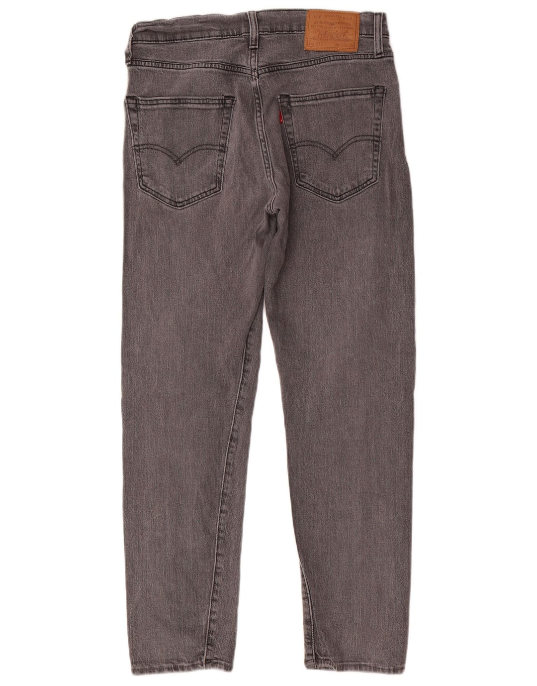 Levi's Hombre 512 Slim Tapered Jeans W30 L30 Algodón Gris