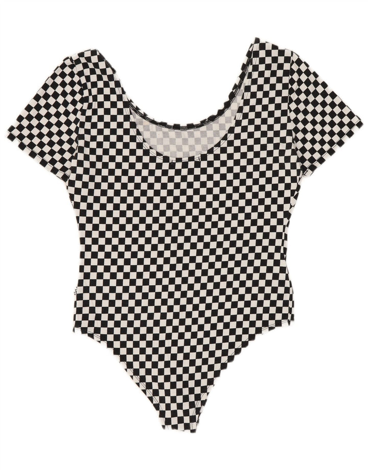 Vans Body gráfico para mujer UK 42 Mediano Negro Geométrico