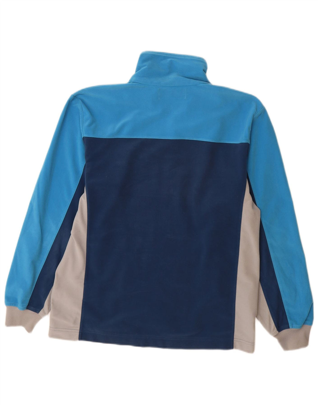 KAPPA Hombre Chándal Top Chaqueta Small Azul Colorblock Poliéster