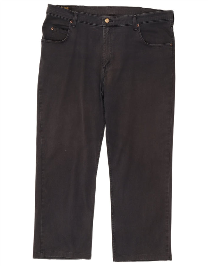 Pantalones informales rectos Lee para hombre W40 L27 Black