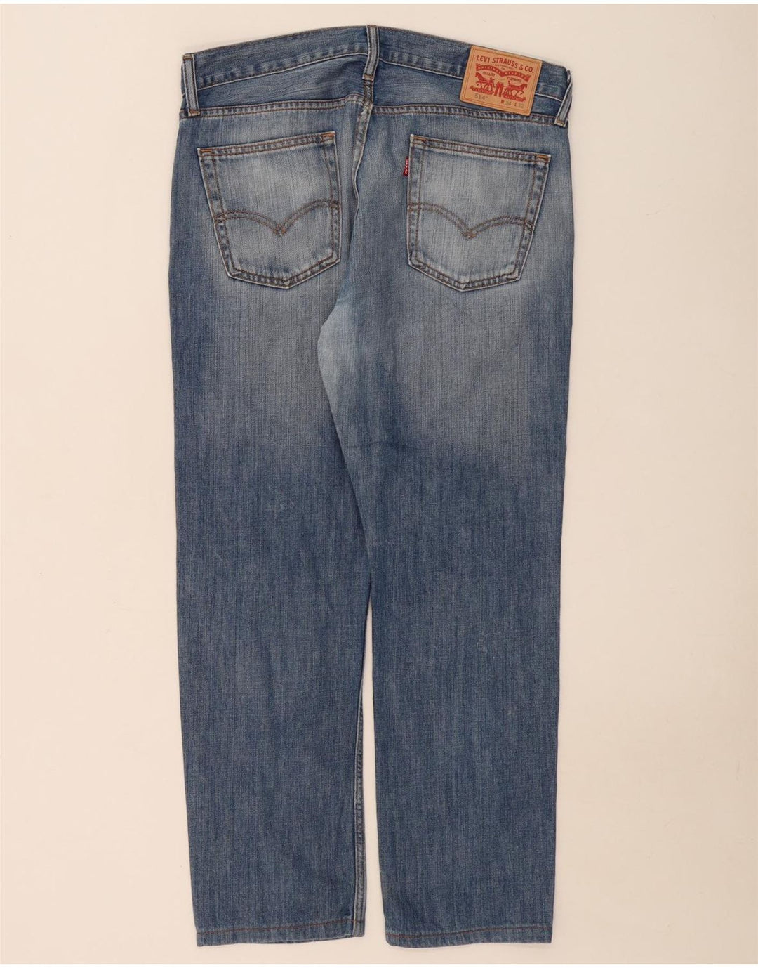 Levi's Vaqueros rectos 514 para hombre W34 L28 Algodón azul