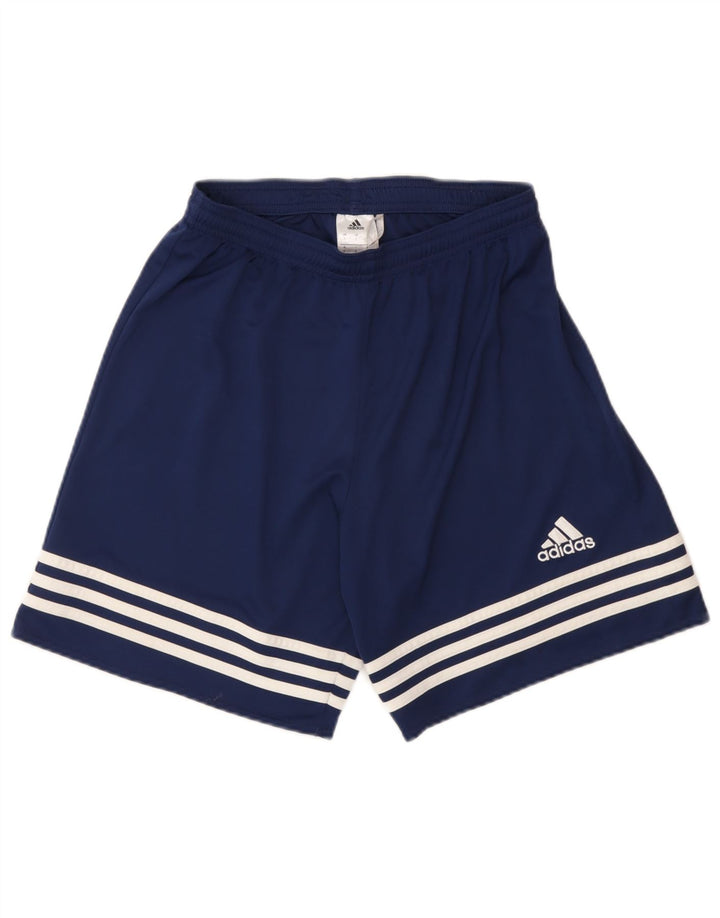 Adidas Mens Climalite Sport Shorts Pequeño Azul Marino Poliéster