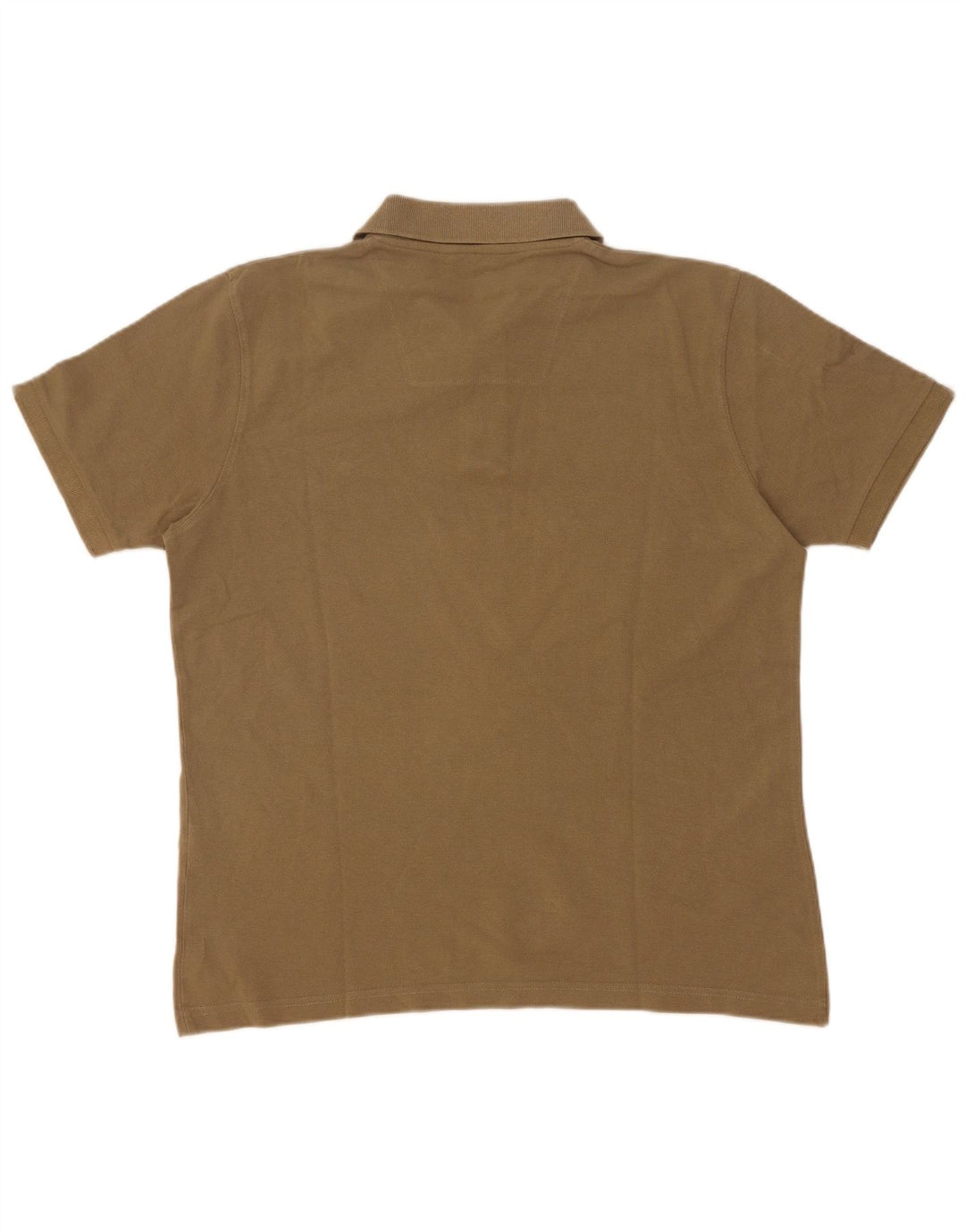 Polo Carrera Hombre Grande Algodón Verde