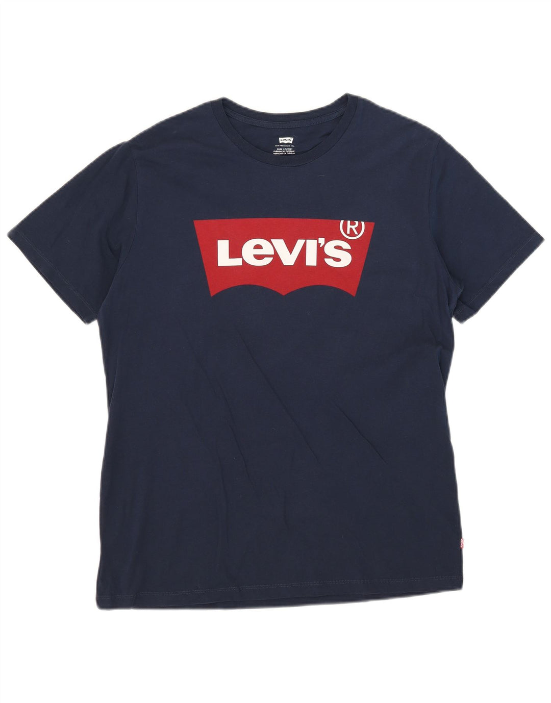 Levi's - Camiseta gráfica para hombre, talla grande, azul marino