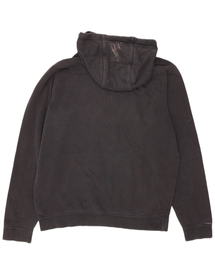Nike - Sudadera con capucha para hombre (algodón negro mediano)
