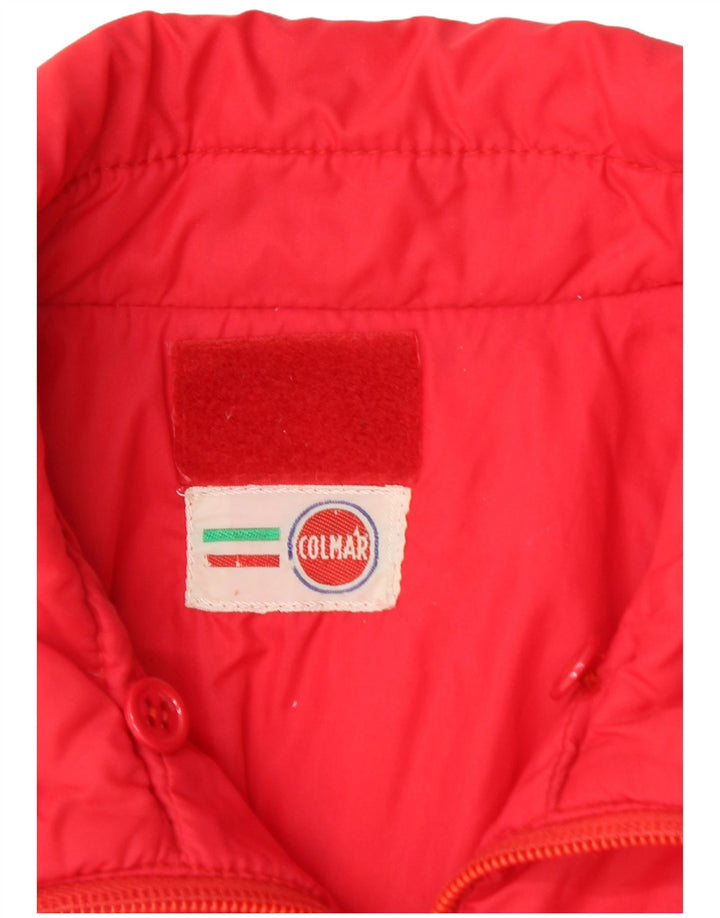 COLMAR Chaqueta acolchada para mujer Reino Unido 44 Mediano Rojo