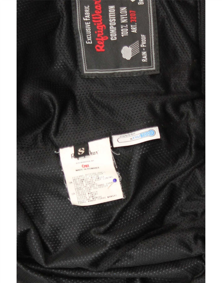 Refrigiwear Chaqueta impermeable para hombre UK 36 Small Azul marino Colorblock Poliamida