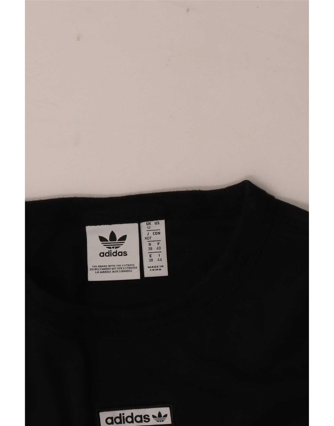 Adidas - Camiseta para mujer, talla 40, talla M, color negro