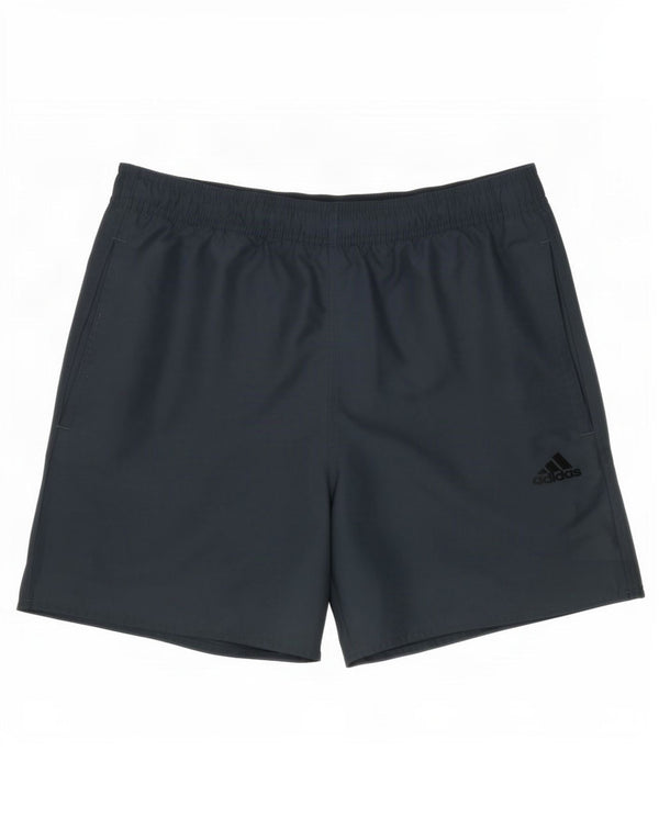Pantalón Corto Deportivo Adidas Hombre Medio Azul Marino Poliéster