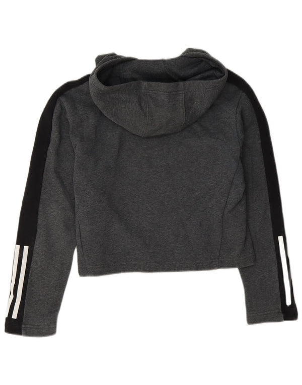 Adidas Jersey con capucha corta para niña 11-12 años Gris Colorblock Algodón