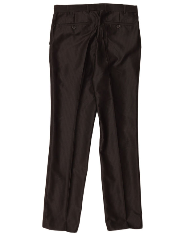 Angelo Litrico Pantalón de traje recto para hombre IT 48 Medium W32 L33 Gris