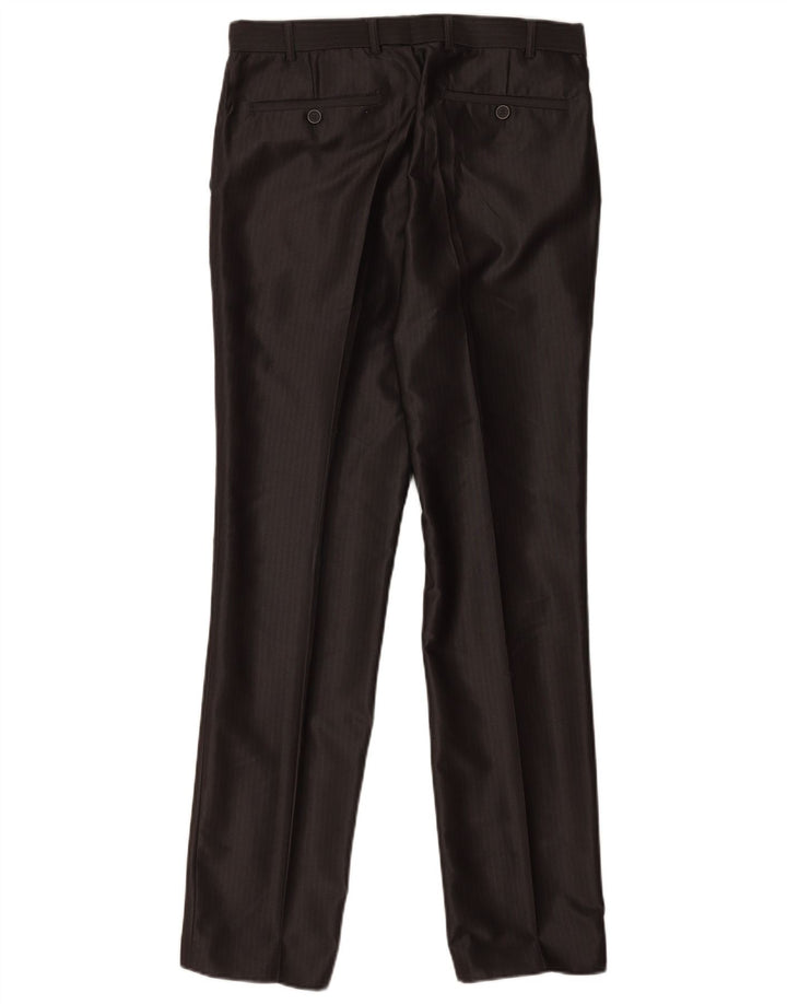 Angelo Litrico Pantalón de traje recto para hombre IT 48 Medium W32 L33 Gris