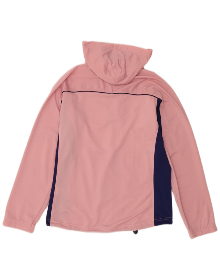 Asics - Chaqueta de chándal con capucha para mujer, talla 40, color rosa medio