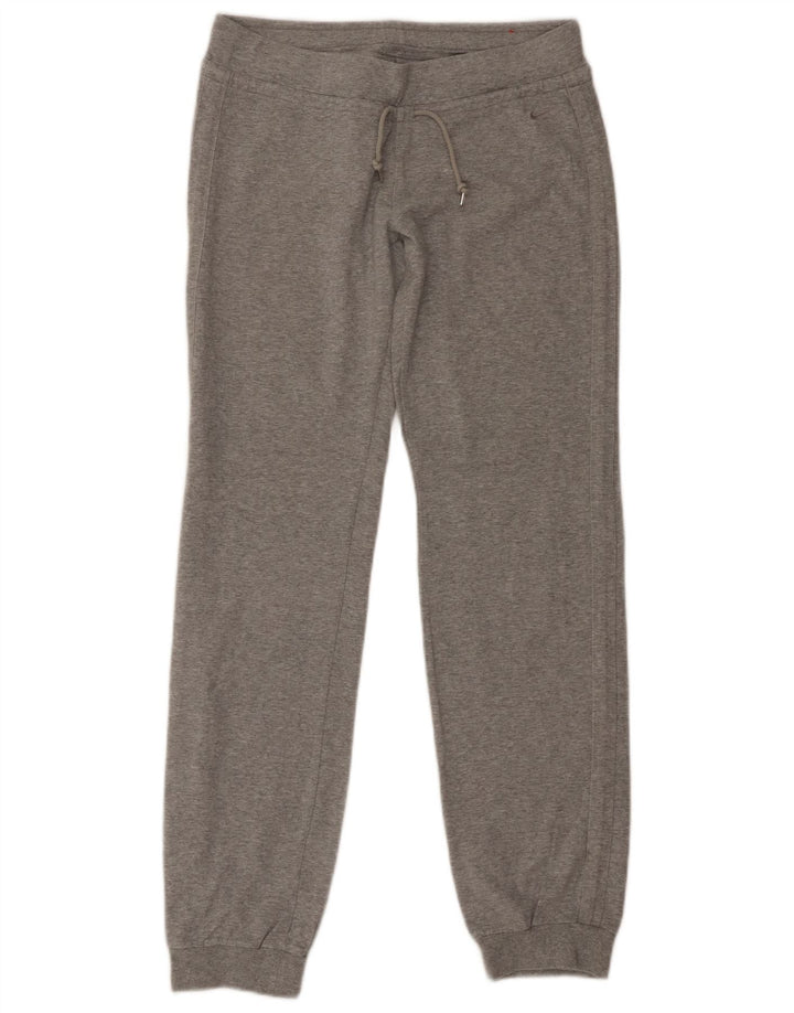 Nike - Pantalones de chándal para mujer, talla 40, algodón gris medio