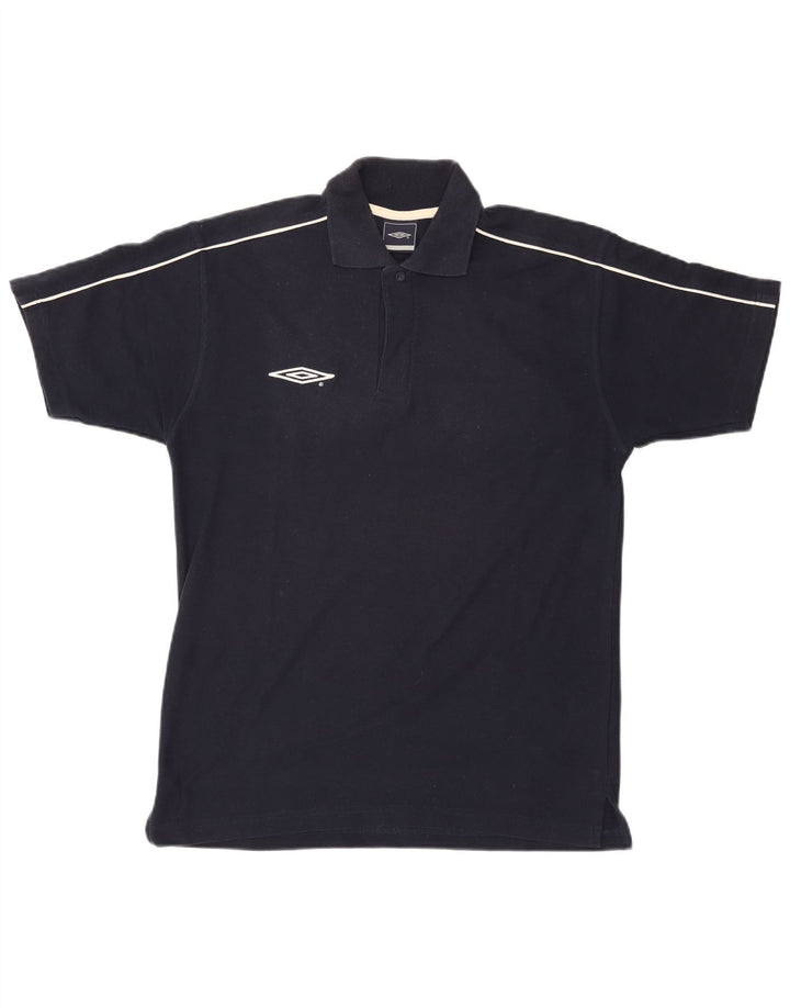 UMBRO Polo Hombre Algodón Azul Marino Medio