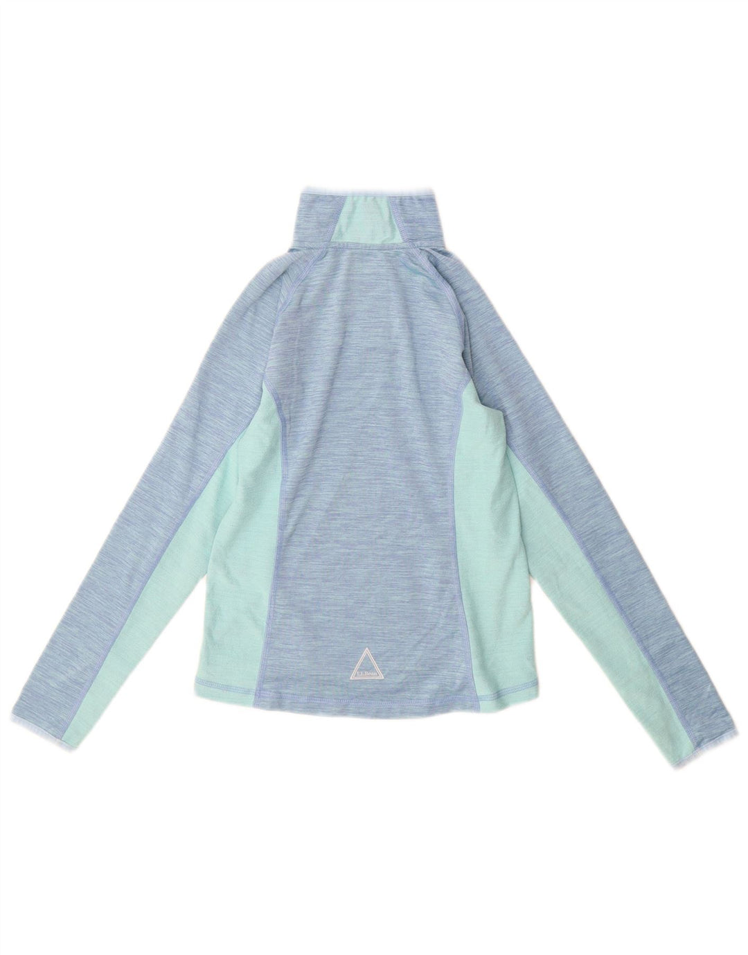 L.L.Bean Camiseta de chándal para niña 7-8 años Pequeño Azul Colorblock