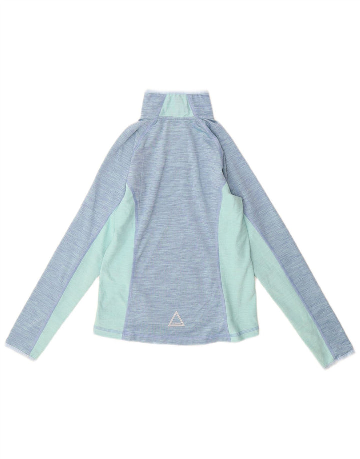 L.L.Bean Camiseta de chándal para niña 7-8 años Pequeño Azul Colorblock