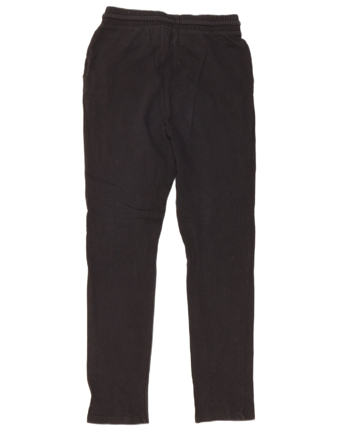 Zara Mujer Pantalones De Chándal UK 8 Small Negro