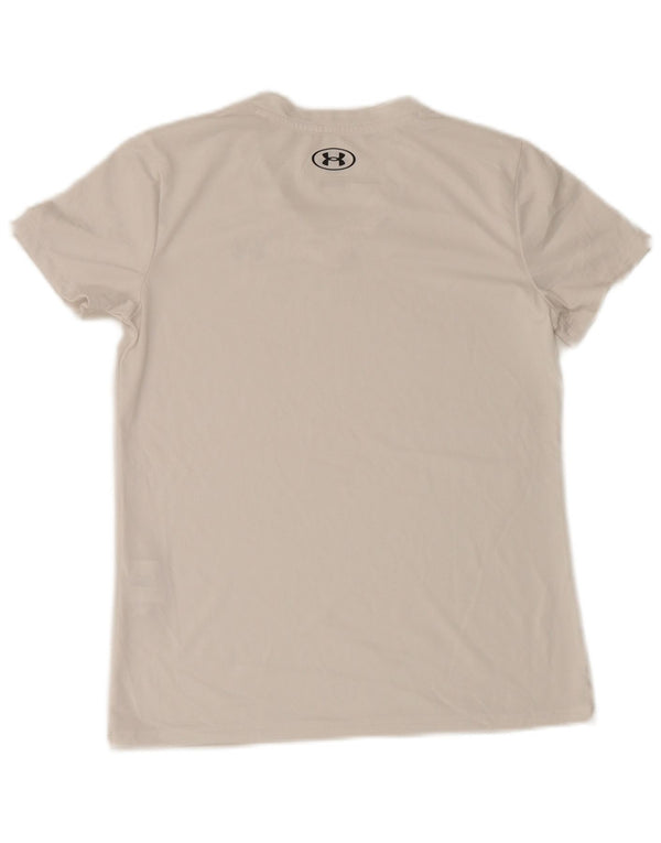 Camiseta Under Armour Hombre Top XS Blanco Poliéster